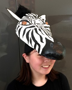 Zebra Headpiece 
