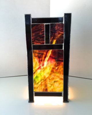 Stained Glass Lantern 16x20