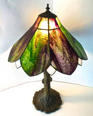 Stained Glass Swamp Lamp